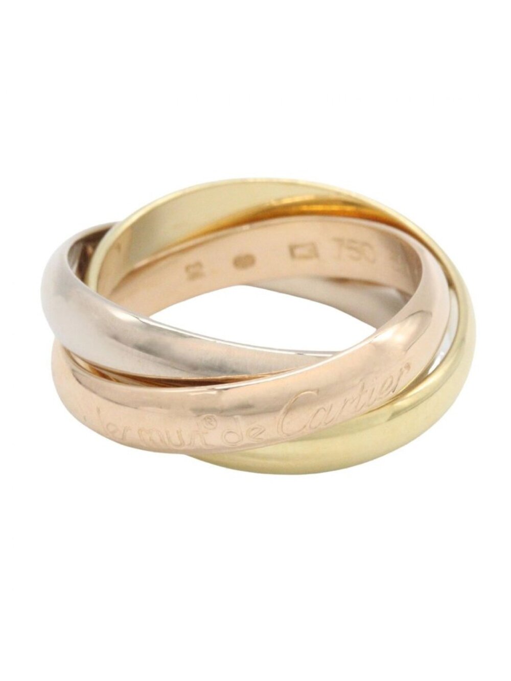 Cartier Ring Trinity 18k White Gold